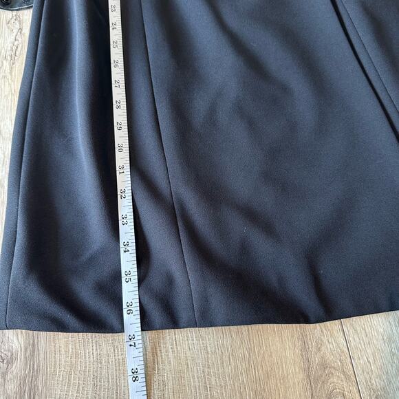 4C Long Sleeve Wrap Black Business Dress 10 - Picture 12 of 13